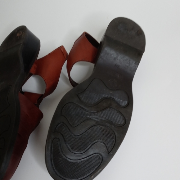 Westies Leather Straps Shoes Size 7M Brown - Picture 8 of 8